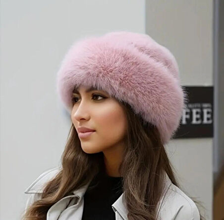 Wearflawless Trend, Viral Beyaz Rus Kalpak Şapka, Rus Kalpak, Tüylü Kalpak