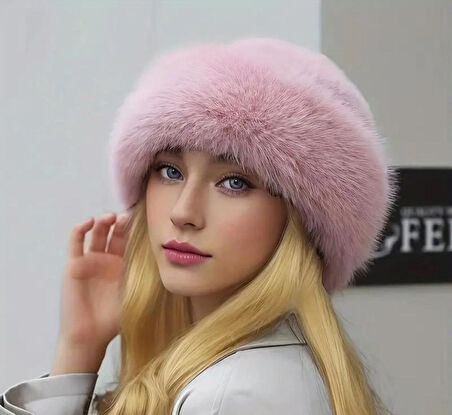 Wearflawless Trend, Viral Beyaz Rus Kalpak Şapka, Rus Kalpak, Tüylü Kalpak