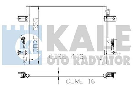 Kale 010ABC010 Klima Radyatörü Palio 1.2 1 Sıra Ab 46766830
