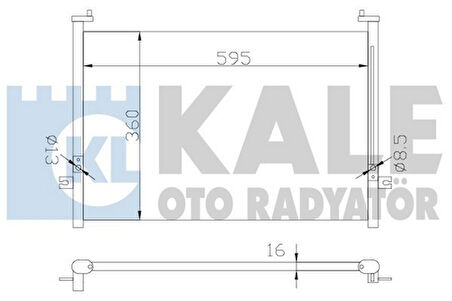 Kale 342425 Klima Radyatörü Komple Stare 2001- 976064A000