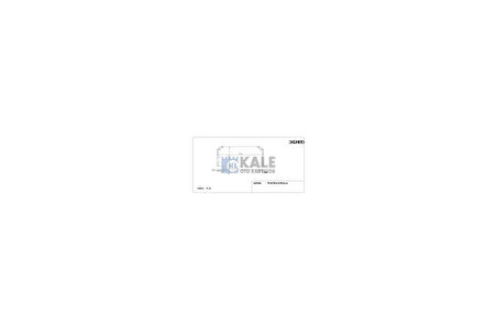 Kale 342465 Klima Radyatörü Toyota Corolla AE111 Kasa 1998 2002 740x318x22 8846012480