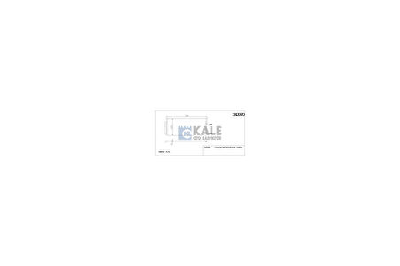 Kale 342970 Klima Kondenseri Honda Cr-Z-Insıght-Jazz III Al-Al 80110TF0013