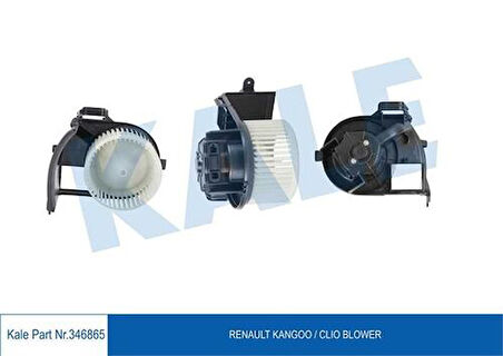 Kale 346865 Kalorifer Motoru Kangoo Clio III 1.4 1.5 1.6 1.8 27100-00QAD