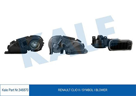 Kale 346870 Kalorifer Motoru Clio II Symbol I 97- 265547060R