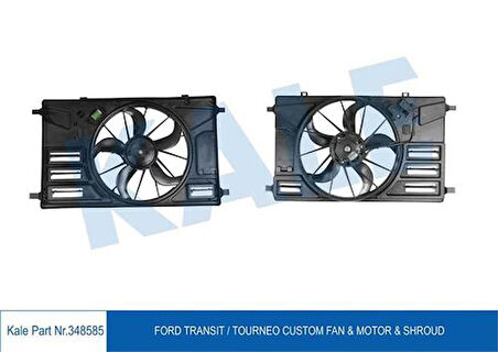 Kale 348585 Fan Motoru Davlumbazlı Transit Tourneo Custom V362 2.2 14- BK218C607BB