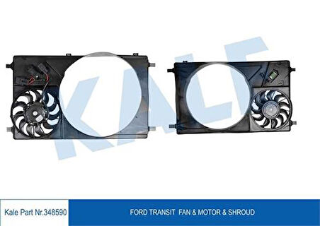 Kale 348590 Fan Motoru Davlumbazlı Transit V363 2014- BK318C607DA