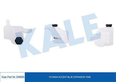 Kale 348695 Radyatör Yedek Su Deposu Accent Blue 2011- 254311R500