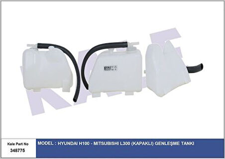 Kale 348775 Radyatör Yedek Su Deposu H100 Minibüs 1997 2005 H100 Kamyonet 1997-2003 2536043001