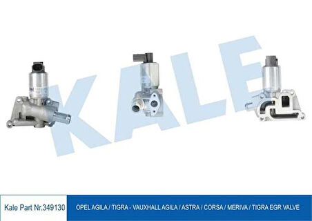 Kale 349130 EGR Valfi Astra G Astra H Corsa C 1.2 1.4 16V Benzinli Z12XEP Z14XEP Z14XEL Corsa D 1.0 1.2 A10XEP Z 55556720