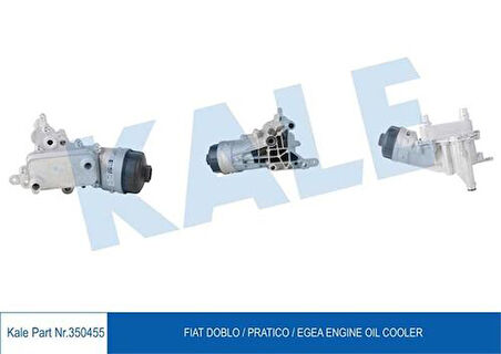 Kale 350455 Yağ Soğutucu Egea Multijet 1.6 500x500L Alfa Romeo Giuletta Jeep Renegade Suv 1.6Crd 55273044