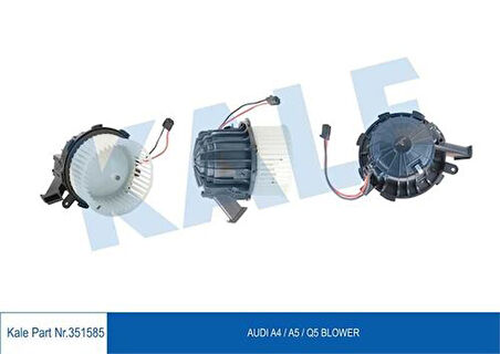 Kale 351585 Kalorifer Motoru A4 Avant 13-15 A4 Quattro 10-16 A5 Q5 12-17 Rs4 13-16 Rs5 10-15 8T1820021