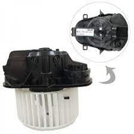 Kale 351590 Kalorifer Motoru Fan-V2 Touareg 10-18 3.0 3.6 4.2 FSI TDI 7P0820021B