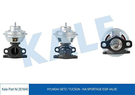 Kale 351640 EGR Valfi Tucson Sportage 2.0 CRDI 2004- 2841027250