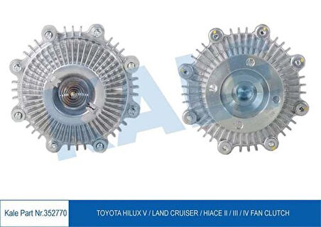 Kale 352770 Radyatör Fan Termiği HiIux 1992 1996 1621054070