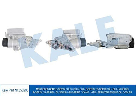 Kale 353290 Yağ Filtre Kütüğü M272 Komple W203 05-07 W204 07-14 C209 05-09 C219 06-10 W211 06-08 W212 09-13 W221 06-12 2721800110