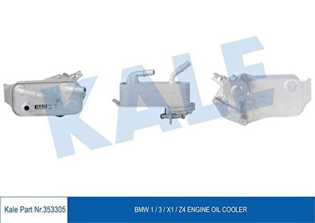 Kale 353305 Şanzıman Yağ Soğutucu BMW N52N N53 E81 E90 E91 E92 E93 E84 E88 17217551647