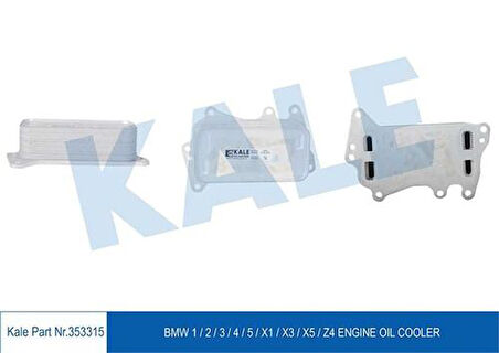 Kale 353315 Şanzıman Yağ Soğutucu BMW N47N N47Ns F10 F20 F30 F22 F25 F15 E84 F32 F34 F35 11428507627