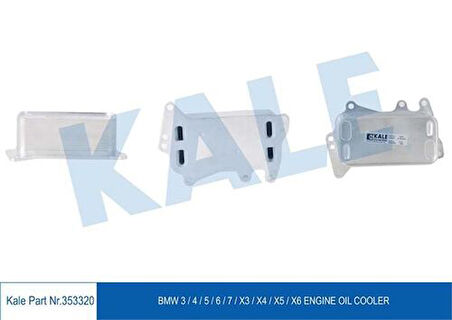 Kale 353320 Şanzıman Yağ Soğutucu BMW N57N F30 F31 F10 F11 F12 F12 11428510856