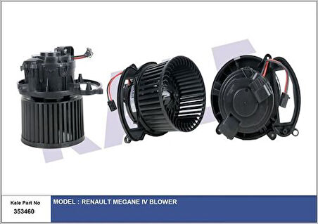 Kale 353460 Kalorifer Fan Motoru Megane Iv 272103243R