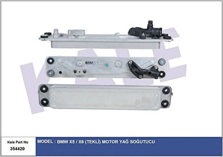 Kale 354420 Şanzıman Yağ Soğutucu BMW M57 N57 N54 N55 N63 E70 Lcı E71 E71 17217553389
