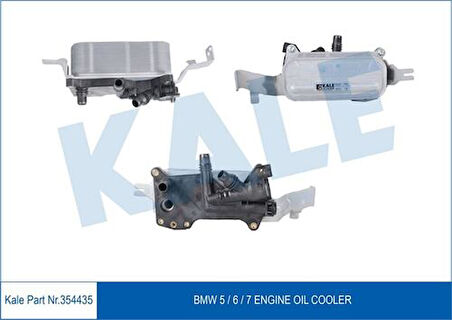 Kale 354435 Şanzıman Yağ Soğutucu BMW N53 N52 F10 F11 F12 17217638580