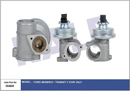 Kale 354655 EGR Valfi Transit V.184 01 Mondeo 01-2.0 125 TDCI 2S7Q9D475AD