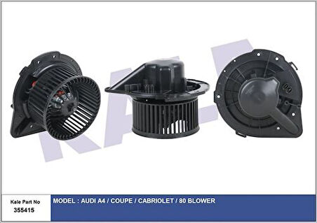 Kale 355415 Kalorifer Motoru Audi A4-Coupe-Cabriolet-80 Blower 8A1820021