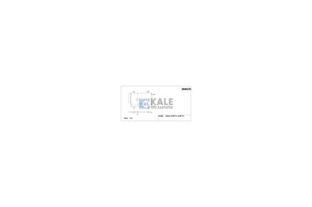 Kale 394000 Klima Kondenseri Suzuki Swift III-IV Al Al 542X342X16 9531063J00
