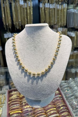 14 K Yeşil Altın Renk Vip 45 cm Kolye 