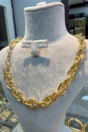14 K Altın Renginde Xuping Vip 45 cm Kolye