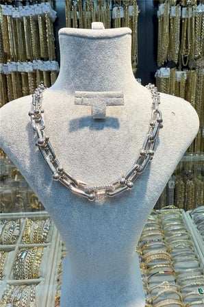 14 K Altın Renginde Xuping Vip 45 cm Kolye