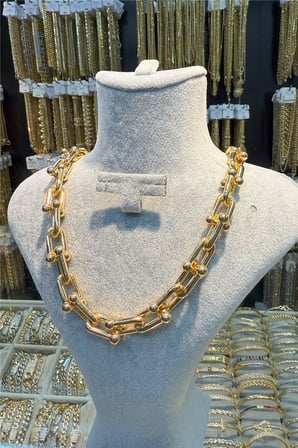 14 K Altın Renginde Xuping Vip 45 cm Kolye