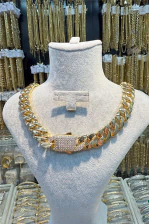 14 K Altın Renginde Xuping Vip 45 cm Kolye
