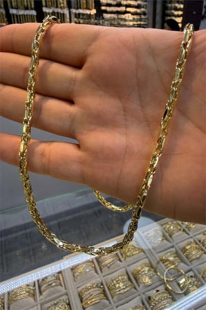 Hasır Zincir 60 cm Kolye