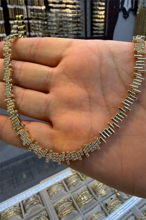 Zikzak Gerdanlık 45 cm Kolye