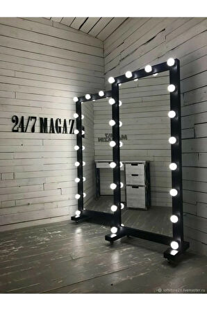 150 cm Led Lambalı Kulis Tip Özel Tasarım Boy Aynası
