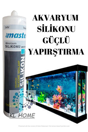 Master Profesyonel Küf ve Mantar Yapmaz Akvaryum Silikon 310ml