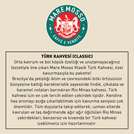 Klasik Türk Kahvesi 1 Kg.