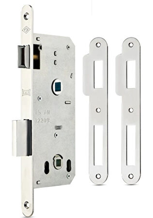 Kale 149 R Wc Kale Iç Kapı Gömme Kilidi (Geniş Tip), Ahşap Wc Kapıları Için,