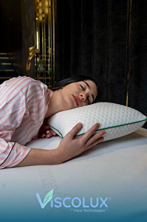 Anadolu Tombul Ortopedik Yastık - Baş Ağrısı Önleyici Klasik Visco Yastık Pembe 60x40x15