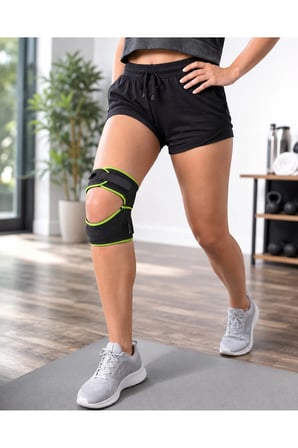 Patellar Tendon Destekli Açık Patella Dizlik — Ayarlanabilir