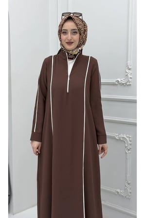 Derya Elbise Kahverengi
