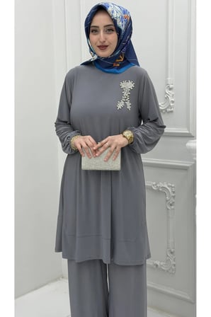 Nilda Takım Gri