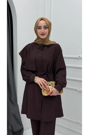 Miray Takım Kahverengi