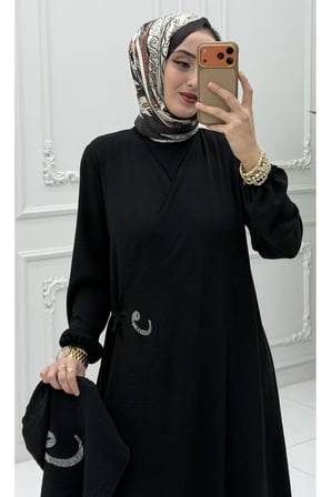 Mihri Namaz Elbise Siyah