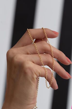 14 Ayar Altın Doç Kolye