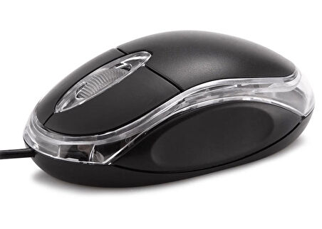 Everest KM-6809 Usb Siyah Mavi Işıklı Optik Mouse