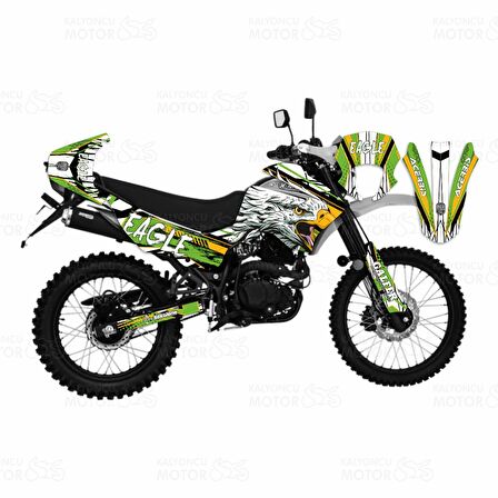 Mondial X-Treme Max 200 Eagle Design Sticker Set