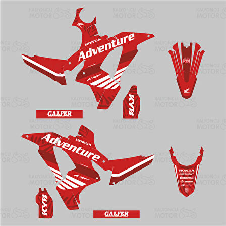 Honda CRF250 Rally v2 Dakar Adventure Design (2023-2025)