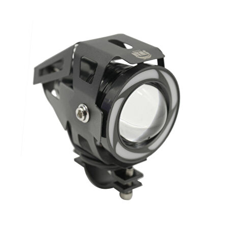 Motosiklet U7 5 Renk Angelli Çakarlı Led Sis Lambası